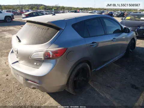 2012 Mazda Mazda3 S Touring VIN JM1BL1L55C1508587 фото 5