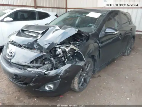 JM1BL1L38C1677064 — 2012 Mazda 3, фото 2 с аукциона IAAI, Передняя часть