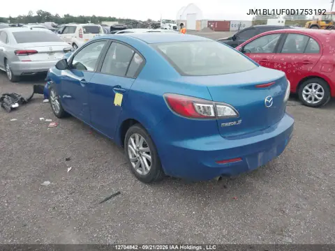2013 Mazda 3 I VIN JM1BL1UF0D1753192 фото 3