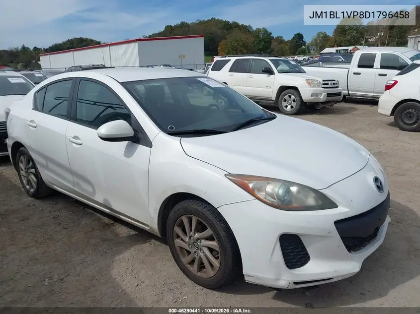 2013 Mazda Mazda3 I Touring VIN JM1BL1VP8D1796458 фото 2