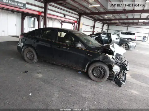 JM1BL1TF4D1704756 — 2013 Mazda 3, Передняя часть, фото до ремонта