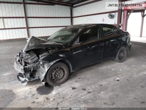 2013 Mazda Mazda3 I Sv VIN JM1BL1TF4D1704756 фото 2