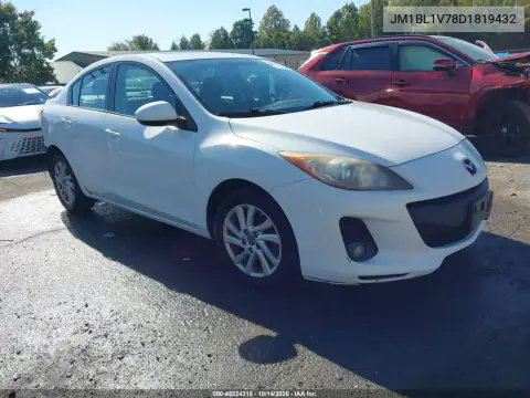 JM1BL1V78D1819432 — 2013 Mazda 3, Задняя часть, фото до ремонта