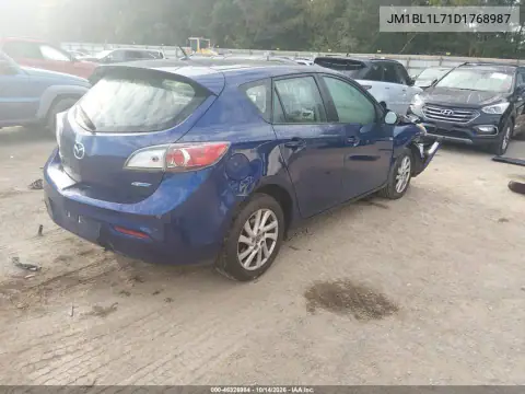 JM1BL1L71D1768987 — 2013 Mazda 3, фото 4 с аукциона IAAI, Передняя часть
