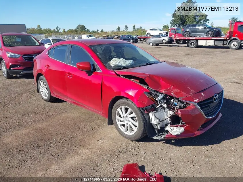 2014 Mazda 3 VIN 3MZBM1V77EM113213 фото 2