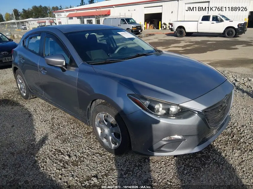 JM1BM1K76E1188926 — 2014 Mazda 3, фото 2 с аукциона IAAI, Левый бок