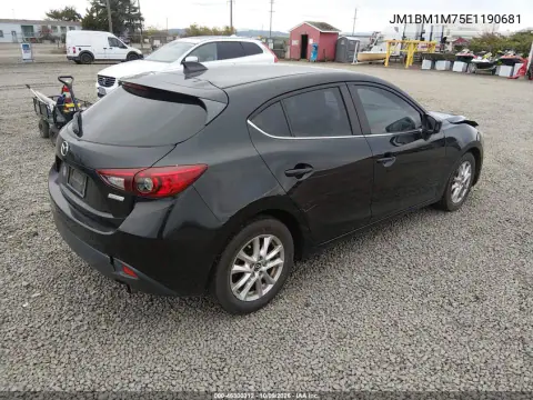 2014 Mazda Mazda3 I Grand Touring VIN JM1BM1M75E1190681 фото 5