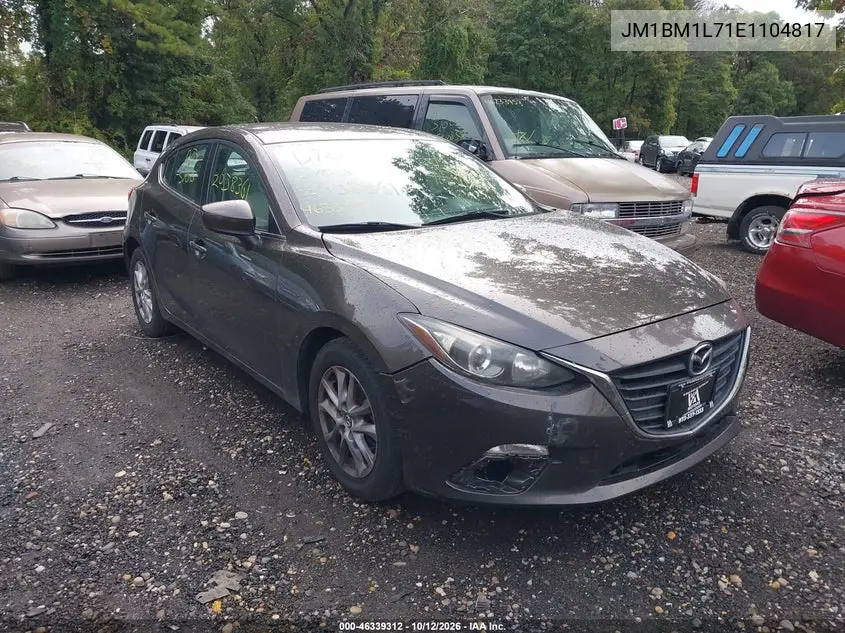 2014 Mazda Mazda3 I Touring VIN JM1BM1L71E1104817 фото 1