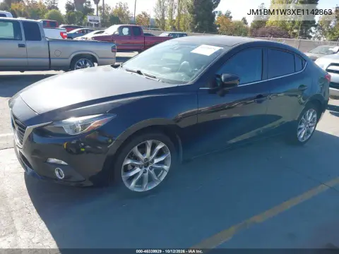 2014 Mazda Mazda3 S Grand Touring VIN JM1BM1W3XE1142863 фото 2