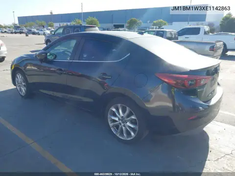 2014 Mazda Mazda3 S Grand Touring VIN JM1BM1W3XE1142863 фото 3