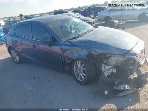 3MZBM1L71FM190986 — 2015 Mazda 3, Повреждения со всех сторон, фото до ремонта
