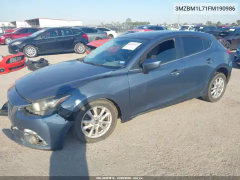 2015 Mazda Mazda3 I Touring VIN 3MZBM1L71FM190986 фото 2