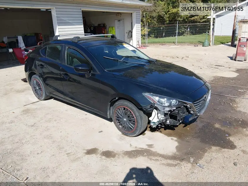 2015 Mazda Mazda3 I Sport VIN 3MZBM1U76FM140955 фото 2