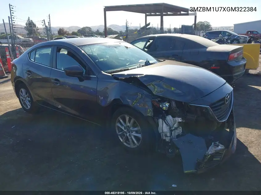2016 Mazda Mazda3 I Sport VIN 3MZBM1U7XGM322384 фото 2