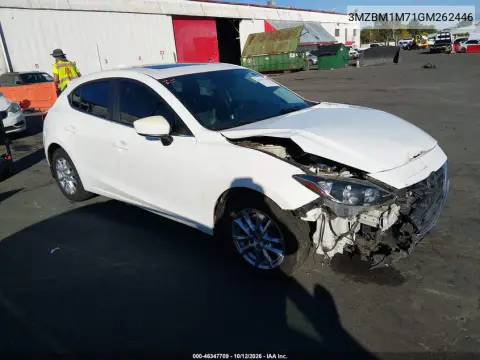 3MZBM1M71GM262446 — 2016 Mazda 3, Передняя часть, фото до ремонта