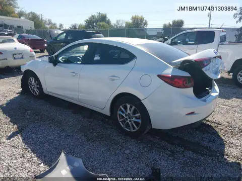 JM1BM1U74G1303894 — 2016 Mazda 3, фото 3 с аукциона IAAI, Передняя часть
