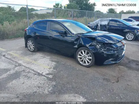 3MZBN1L76HM123008 — 2017 Mazda 3, Передняя часть, фото до ремонта