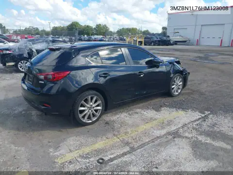 3MZBN1L76HM123008 — 2017 Mazda 3, фото 4 с аукциона IAAI, Передняя часть справа