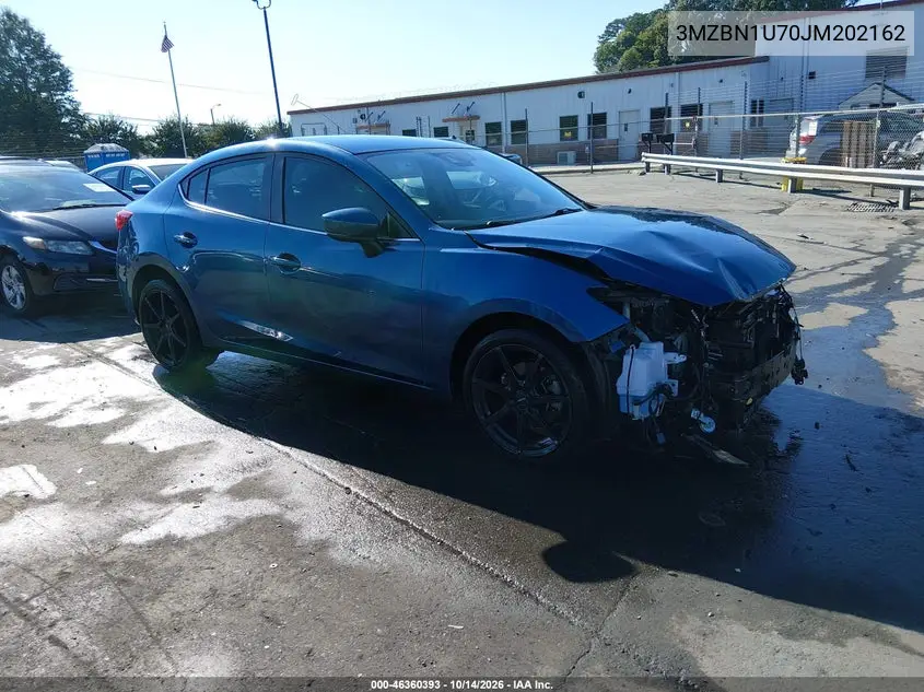 3MZBN1U70JM202162 Mazda 3 2018 — повреждение Передняя часть, фото до ремонта