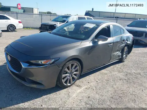 2020 Mazda Mazda3 Select Package VIN JM1BPACL9L1172493 фото 3