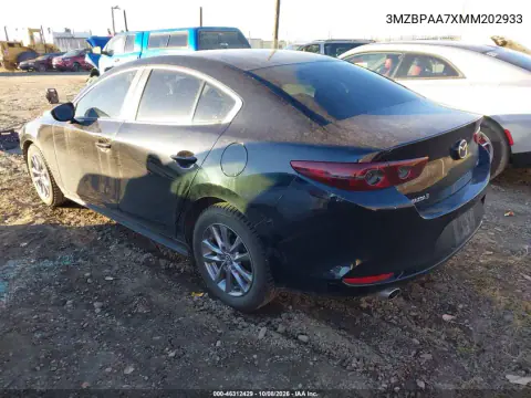 2021 Mazda Mazda3 2.0 VIN 3MZBPAA7XMM202933 фото 4