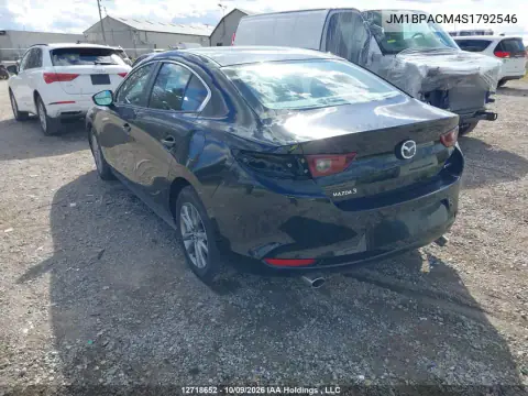 JM1BPACM4S1792546 — 2025 Mazda 3, фото 4 с аукциона IAAI 21.10.2026, Задняя часть справа