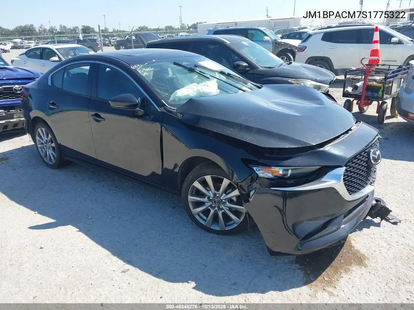 JM1BPACM7S1775322 Mazda 3 2025 — повреждение Передняя часть, фото до ремонта