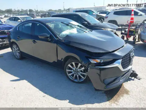 JM1BPACM7S1775322 — 2025 Mazda 3, Передняя часть, фото до ремонта