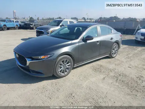 2026 Mazda 3 Preferred/Carbon Edition VIN 3MZBPBCL9TM513543 фото 3