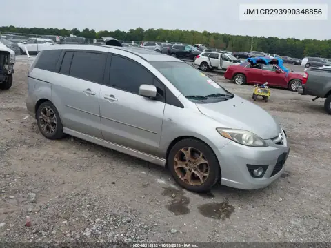 JM1CR293990348856 — 2009 Mazda 5, Передняя часть, фото до ремонта