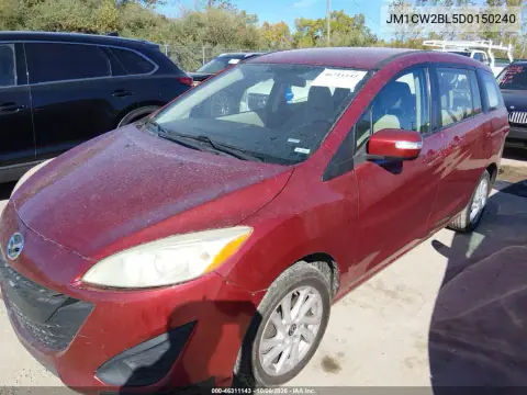 2013 Mazda Mazda5 Sport VIN JM1CW2BL5D0150240 фото 3