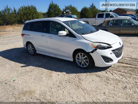 JM1CW2CL0D0151326 — 2013 Mazda 5, Передняя часть, фото до ремонта