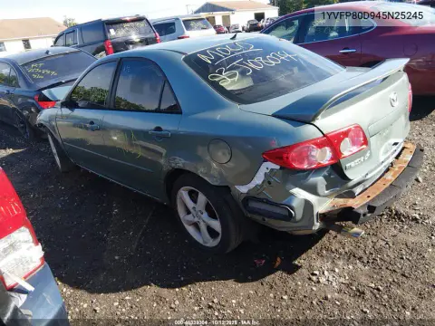 2004 Mazda Mazda6 S VIN 1YVFP80D945N25245 фото 3