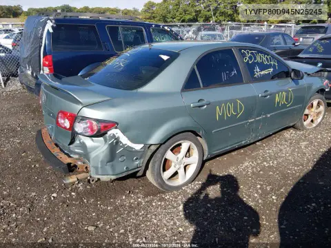 2004 Mazda Mazda6 S VIN 1YVFP80D945N25245 фото 4