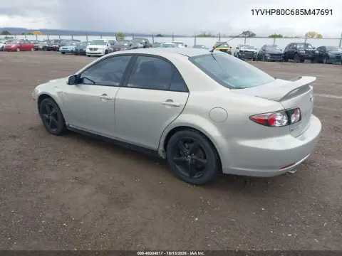 2008 Mazda Mazda6 I Sport Ve VIN 1YVHP80C685M47691 фото 3
