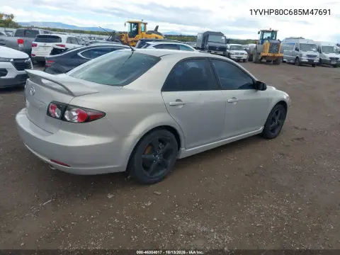 2008 Mazda Mazda6 I Sport Ve VIN 1YVHP80C685M47691 фото 4