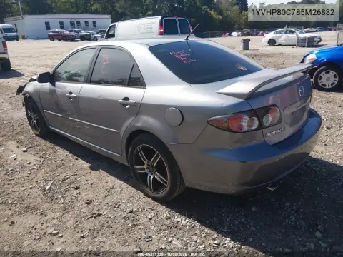 2008 Mazda Mazda6 I Sport Ve VIN 1YVHP80C785M26882 фото 4