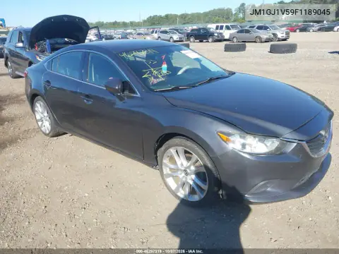 JM1GJ1V59F1189045 — 2015 Mazda 6, Передняя часть, фото до ремонта