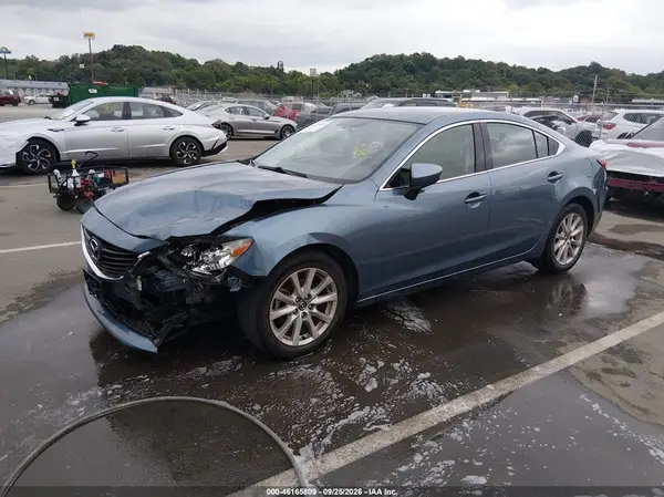 JM1GJ1U50G1464420 — 2016 Mazda 6, фото 2 с аукциона IAAI, Передняя часть слева