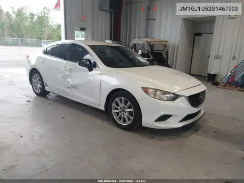 JM1GJ1U52G1467903 — 2016 Mazda 6, Левая сторона, фото до ремонта