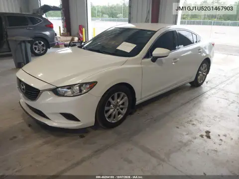 2016 Mazda Mazda6 I Sport VIN JM1GJ1U52G1467903 фото 3