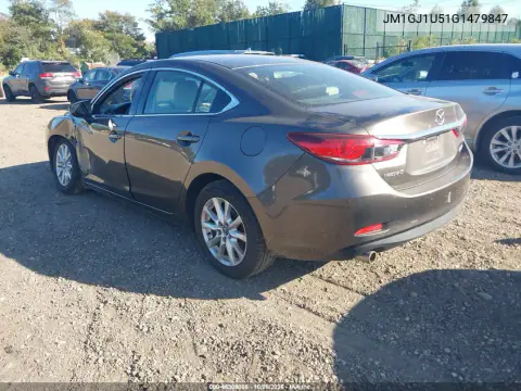 2016 Mazda Mazda6 I Sport VIN JM1GJ1U51G1479847 фото 4
