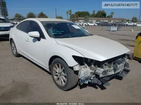 JM1GJ1U57G1407177 — 2016 Mazda 6, Передняя часть, фото до ремонта
