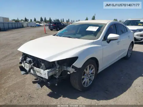 JM1GJ1U57G1407177 — 2016 Mazda 6, фото 3 с аукциона IAAI, Передняя часть