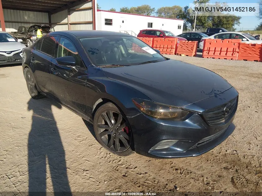 2016 Mazda Mazda6 I Touring VIN JM1GJ1V54G1452186 фото 2