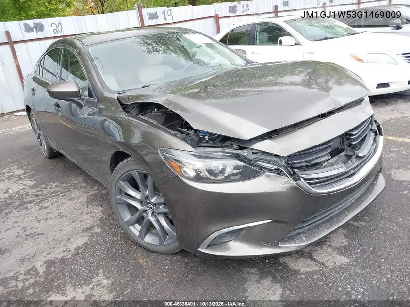 JM1GJ1W53G1469009 — 2016 Mazda 6, фото 2 с аукциона IAAI, Передняя часть