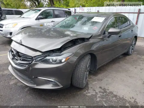 JM1GJ1W53G1469009 — 2016 Mazda 6, фото 3 с аукциона IAAI, Передняя часть