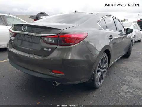 JM1GJ1W53G1469009 — 2016 Mazda 6, фото 5 с аукциона IAAI, Передняя часть