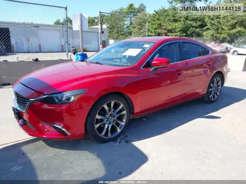 2017 Mazda Mazda6 Grand Touring VIN JM1GL1W58H1144125 фото 3