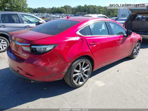 2017 Mazda Mazda6 Grand Touring VIN JM1GL1W58H1144125 фото 5